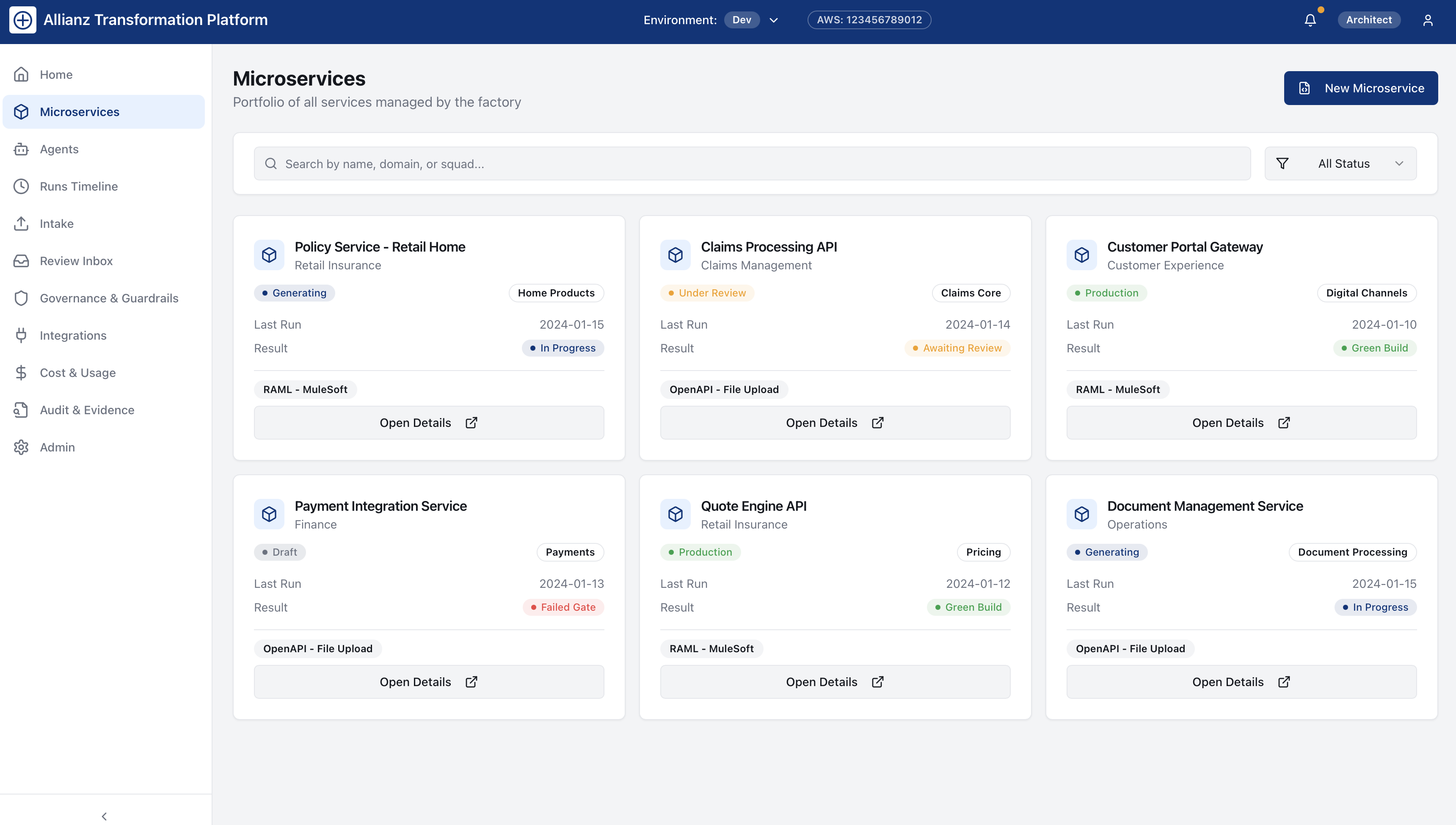 Autonomous Migration Agents screenshot 2