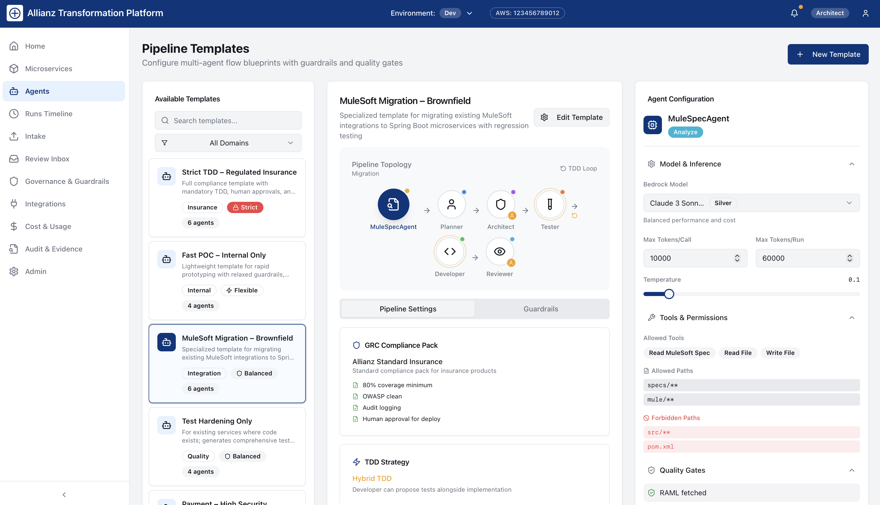 Autonomous Migration Agents screenshot 3