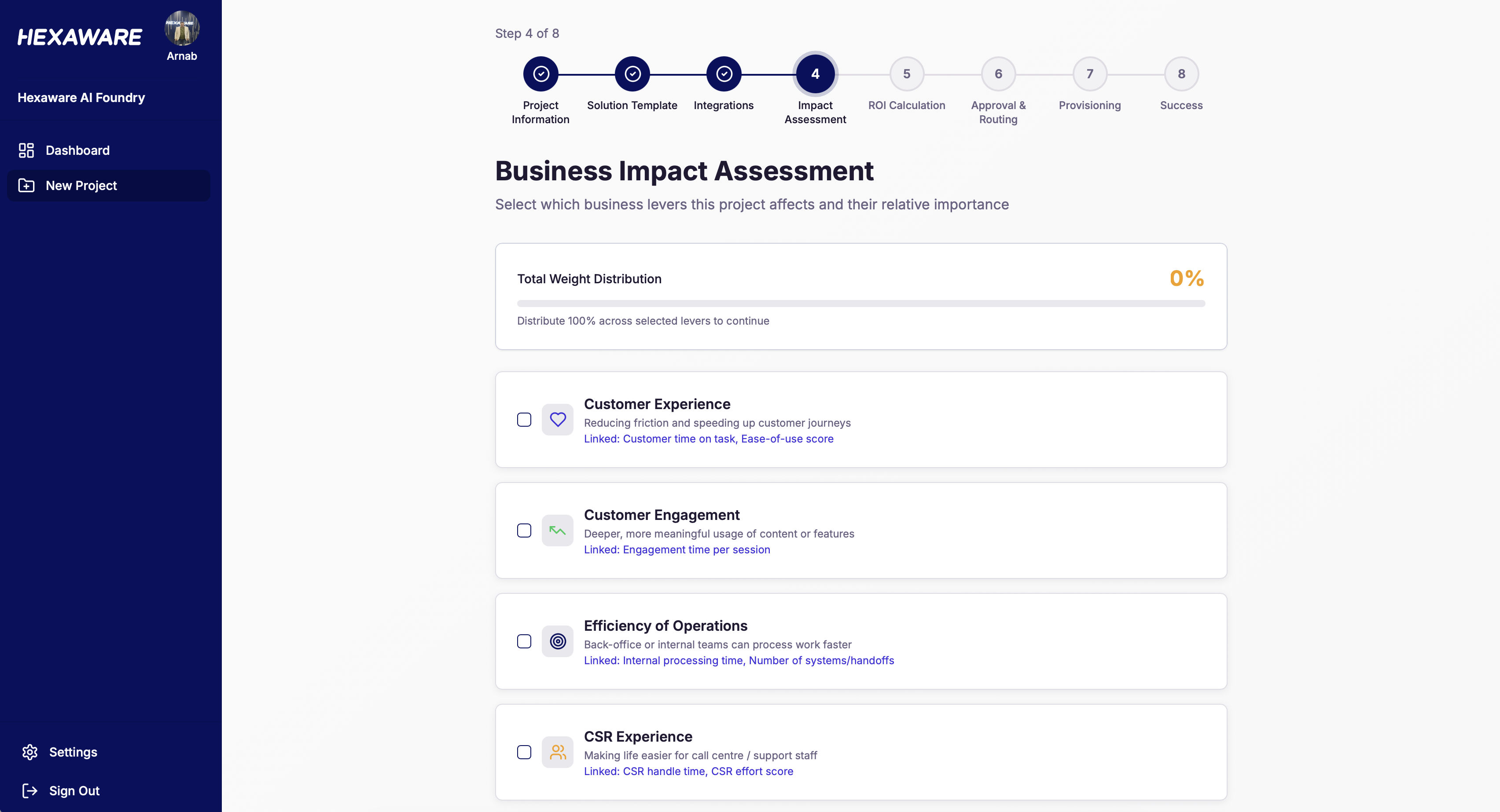 Hexaware AI Foundry screenshot 5